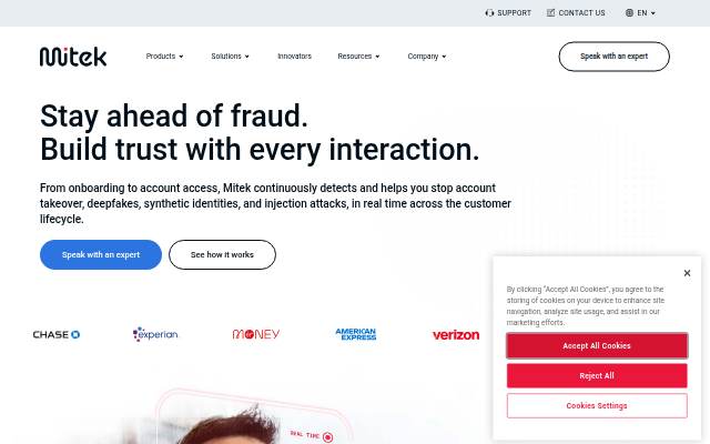 The Trusted Leader in Digital Fraud Defense storefront