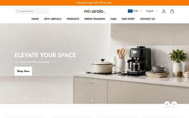 Mivarolo storefront