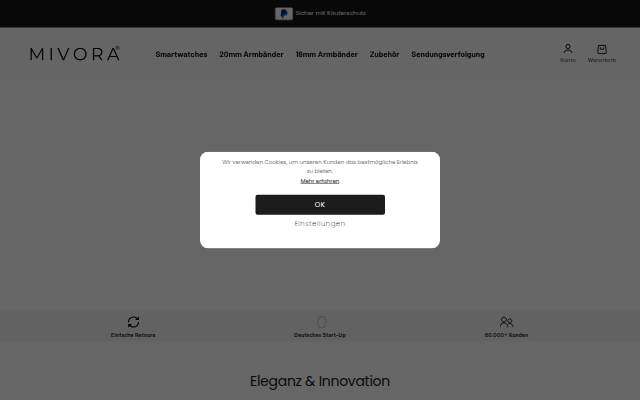 MIVORA® GmbH storefront