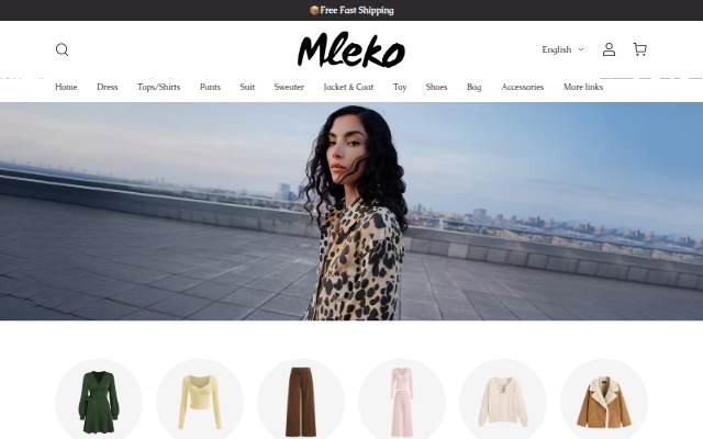 Mleko storefront