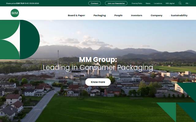 Escaparate de MM Group