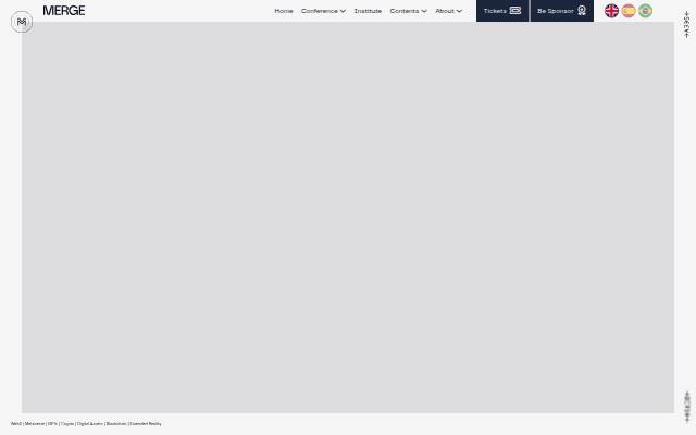 Startseite von MERGE