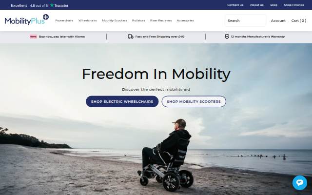 Montra da MobilityPlus Wheelchairs