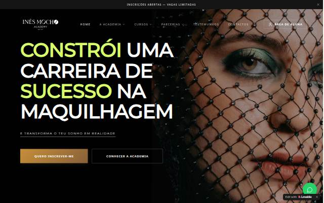 Inês Mocho Academy storefront