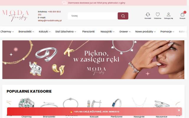 Moda Trusky storefront