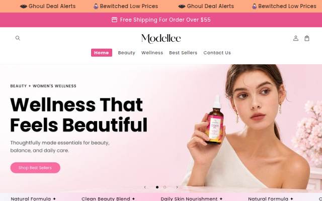 Modellee storefront