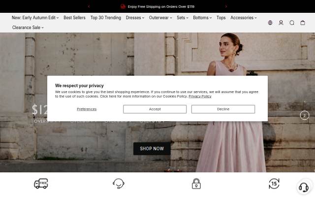 Modesees storefront