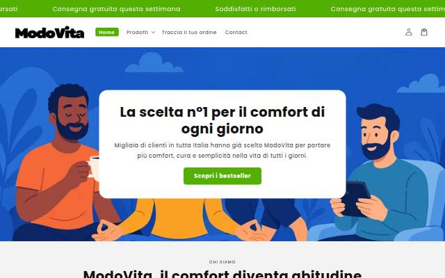 modovita.it storefront
