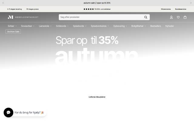 Møbelkompagniet storefront