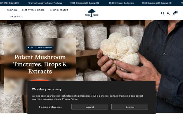 Mogo Farm storefront