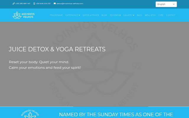 Detox juice fasting retreats for body mind spirit storefront