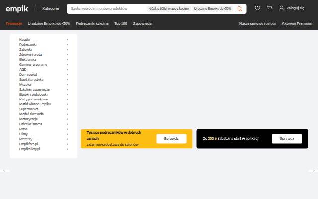 Empik.com storefront