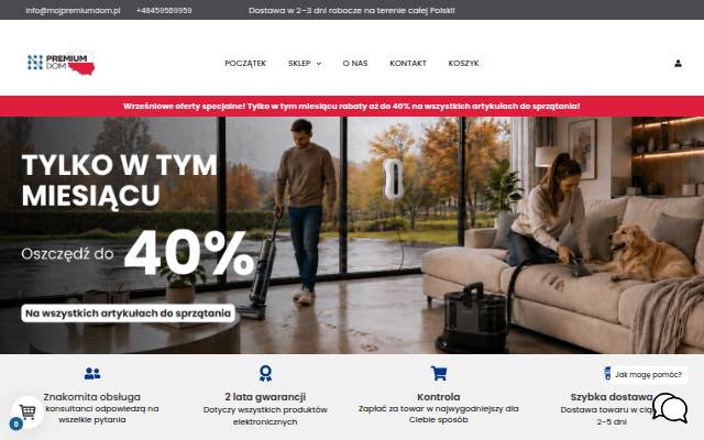 Moj Premium Dom Polska storefront