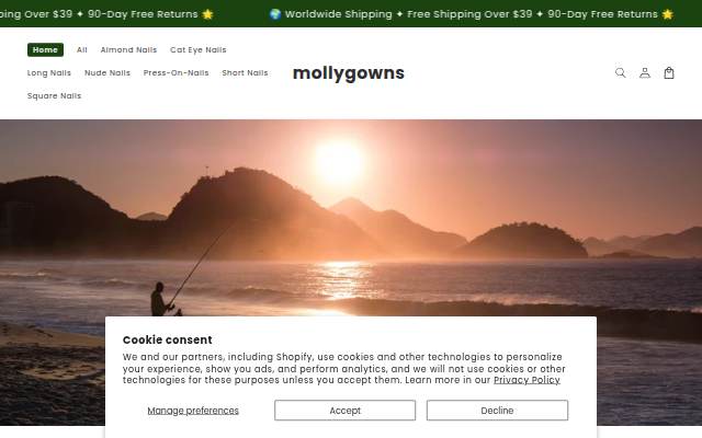 mollygowns storefront