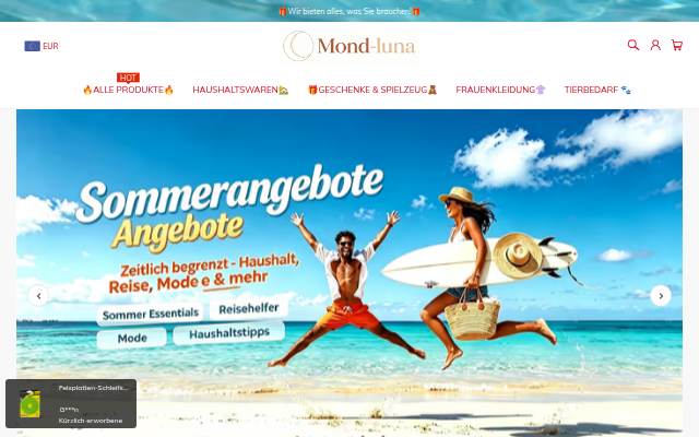 Mond-luna storefront