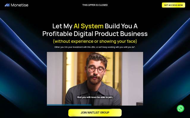 Monetise storefront