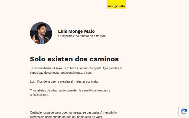 Luis Monge Malo storefront