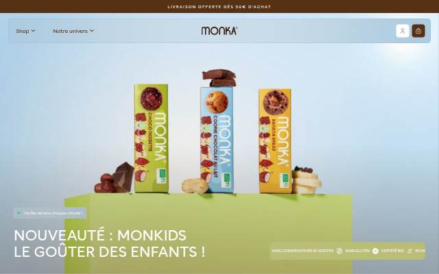Monka storefront