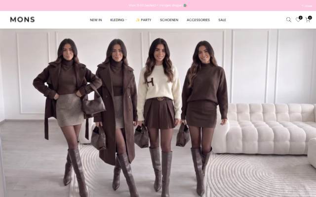 Montra da Mons Fashion Boutique