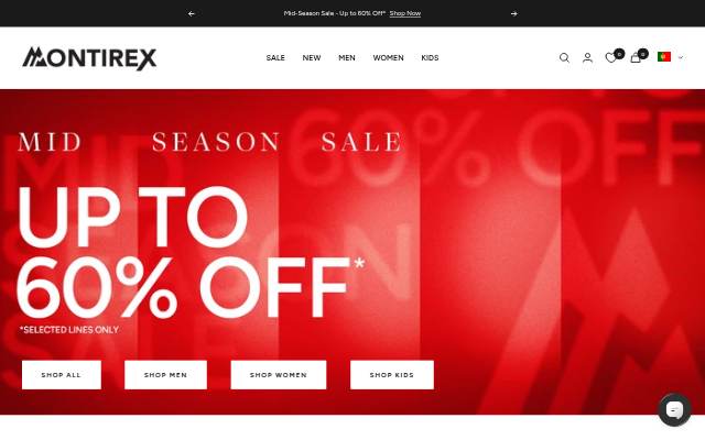 Montirex storefront