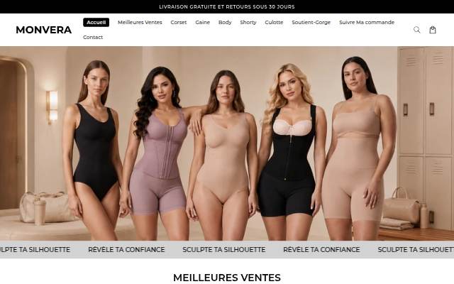 Monvera storefront
