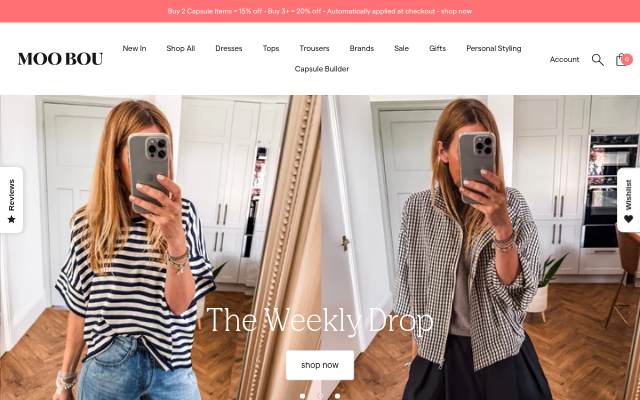 MOO BOU storefront