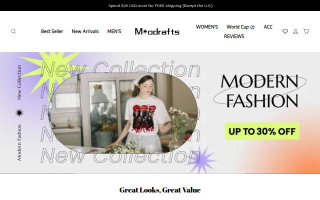 Moodrafts storefront