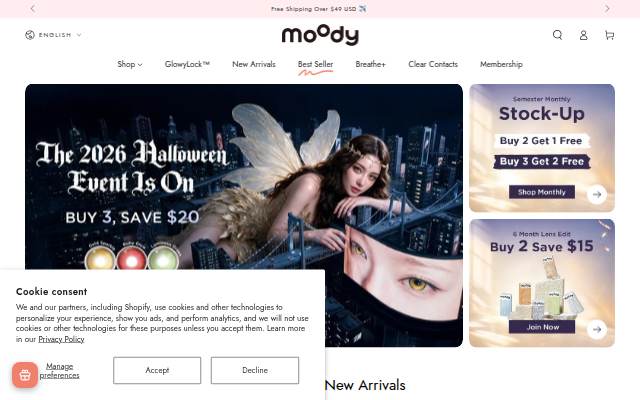 moodylenses storefront