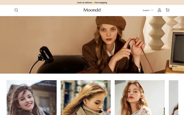 Moondd storefront
