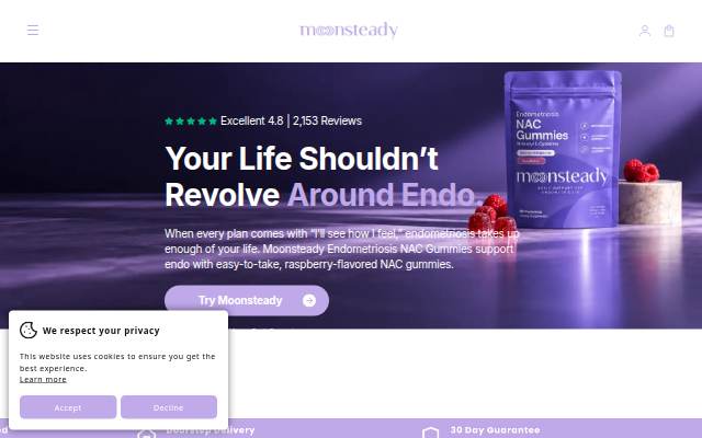 Moonsteady storefront