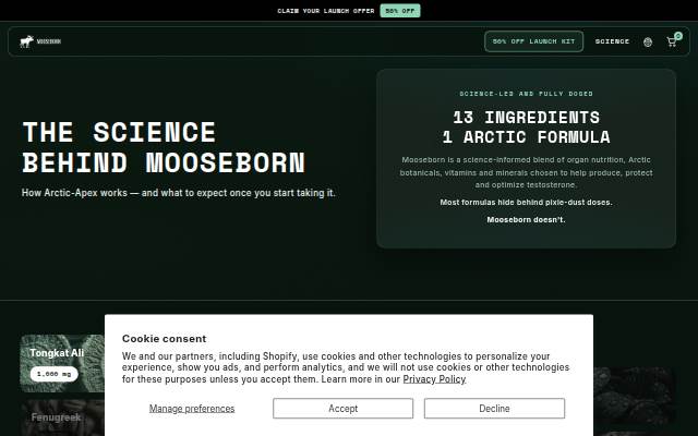 Escaparate de Moose Born