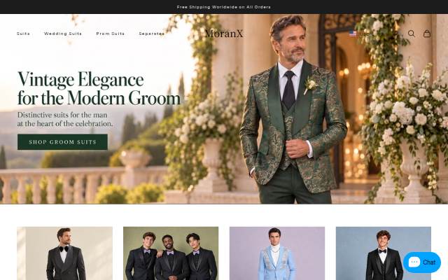 MoranX storefront