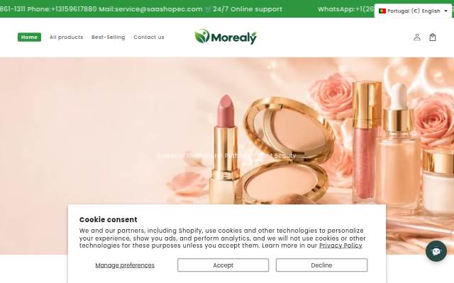 Morealy storefront