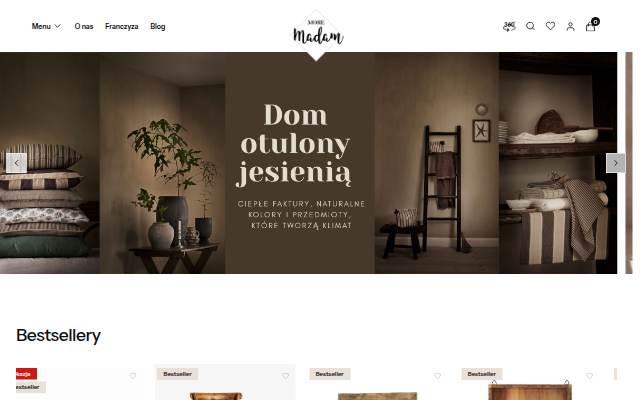 Startseite von MoreMadam.pl