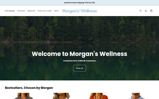 Morgan's Wellness storefront