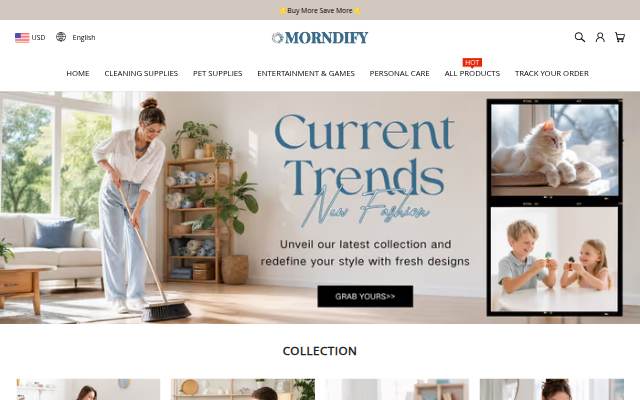 MORNDIFY storefront