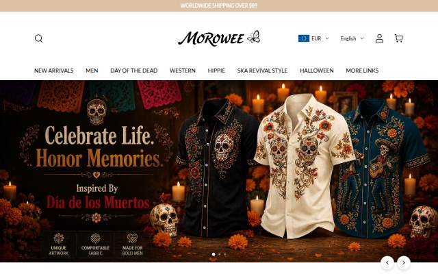 Morowee storefront