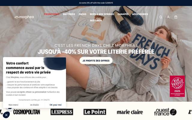 Morphea storefront