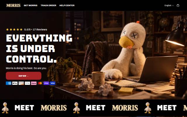 Startseite von Morris