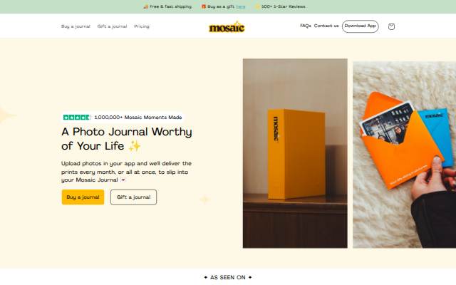 Montra da Mosaic Journal