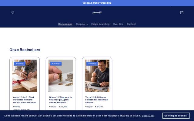 Mososhop storefront