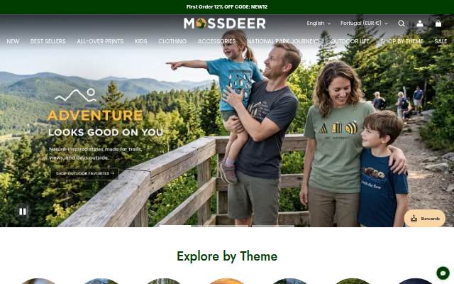 Mossdeer storefront
