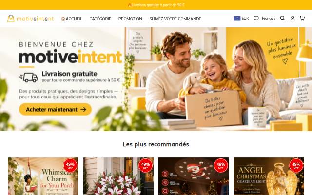 Startseite von Motiveintent