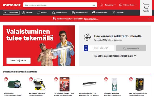 Autoilevan ihmisen tavaratalo storefront