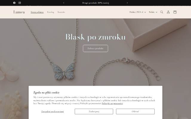 Escaparate de Świecący Motyl Lumea