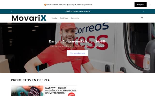 Movarix storefront