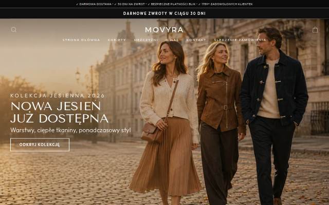 MOVYRA storefront