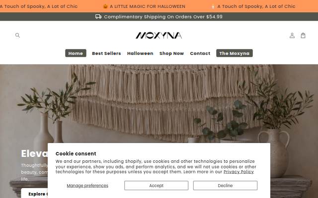 moxyna storefront