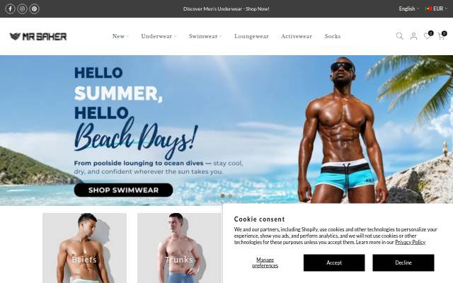 Mr Saker storefront