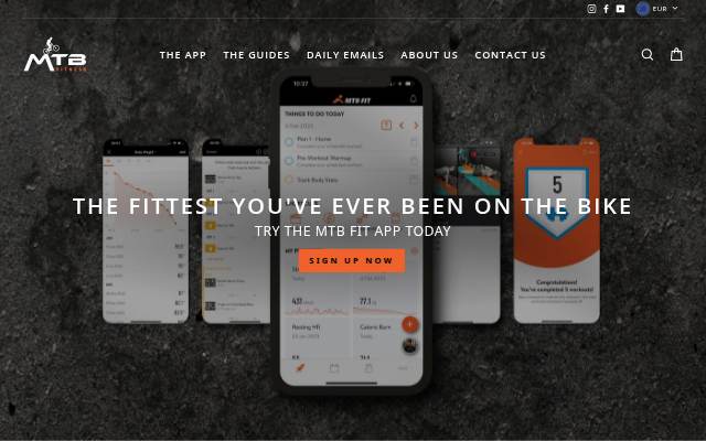 MTB Fitness storefront